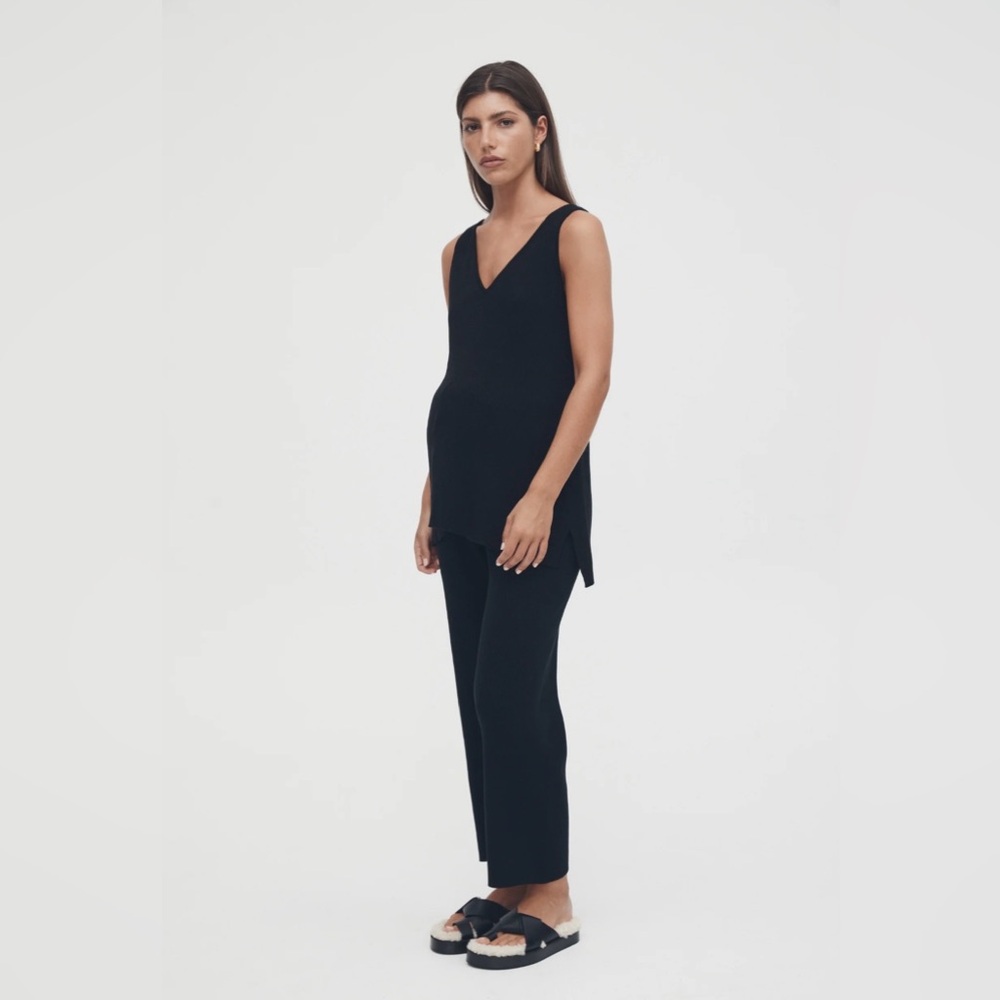Legoe heritage knit maternity set (tank + pants) size 3 (Australian sizing)